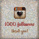 followers milestones numbers letters words instagram social media community people organizations likes following brands icons logos graphics hearts thank you