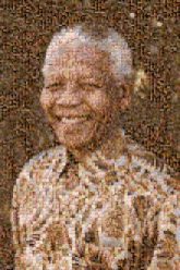 Nelson Mandala politician anthropologist President nation South Africa activist icon famous celebrity portrait faces person people man 