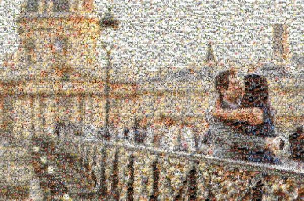 Honeymoon Mosaic  photo mosaic