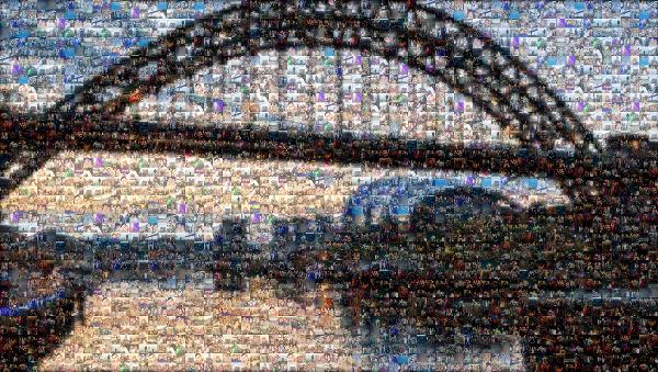 Newcastle photo mosaic