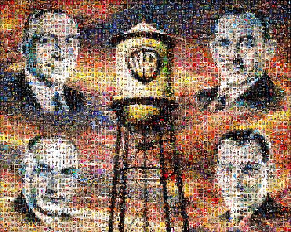 Warner Bros. photo mosaic