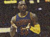 lebron james cavaliers cavs cleveland basketball nba sports athletes people faces distant distance
