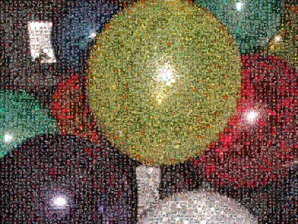 A Big Bunch of Balloons photo mosaic