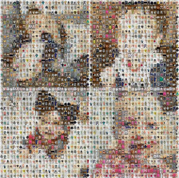 Baby Mosaic photo mosaic