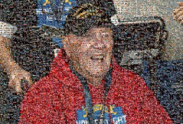 Veteran Portrait photo mosaic