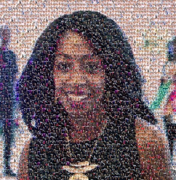 Business Woman photo mosaic
