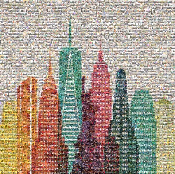 New York City photo mosaic