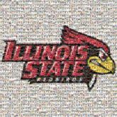 Illinois State Redbirds sports baseball softball mascots logos text