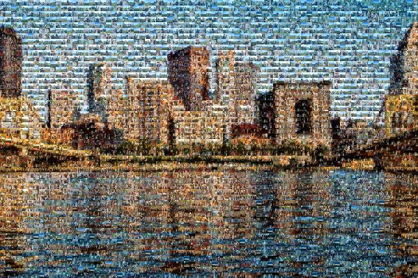Pittsburgh Skyline photo mosaic