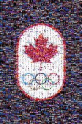 olympics canada canadian symbols icons graphics logos pride unity teams sports competitions shapes leaf rings
