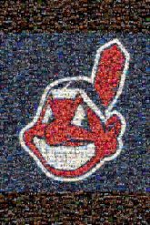 Cleveland Indians Ohio baseballs mascots logos designs illustrations MLB sports teams fans