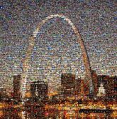 gateway arches architecture structures landmarks cities cityscape night travel st louis