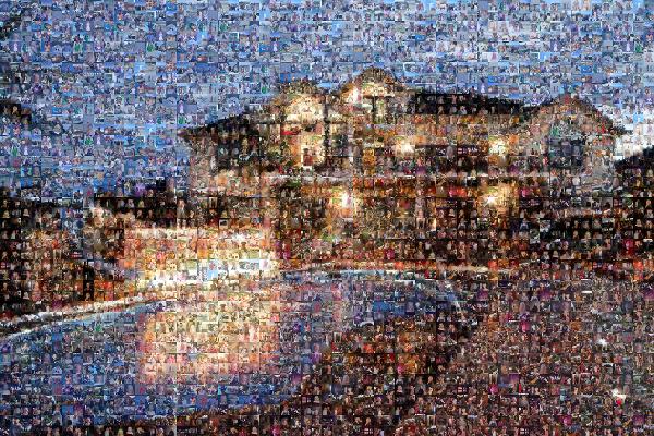 Beautiful Home photo mosaic