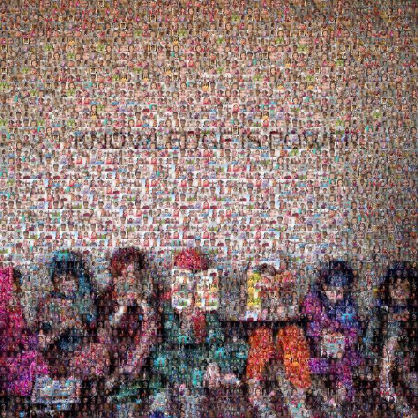 Knowledge is Power photo mosaic