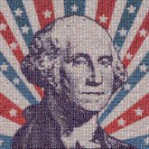 george washington presidents figures portraits faces icons graphics stars stripes american history education students schools united states