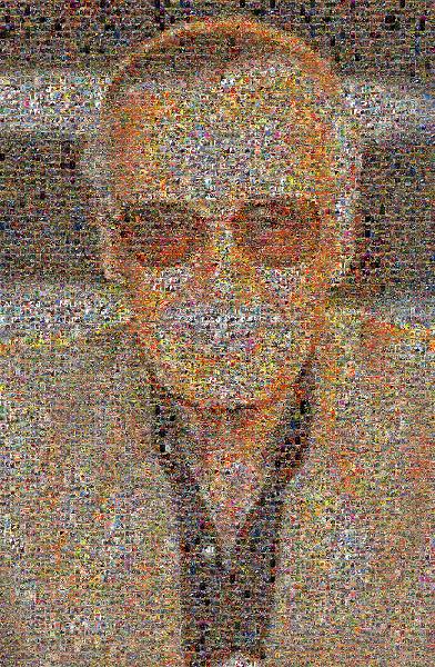 Stan Lee photo mosaic