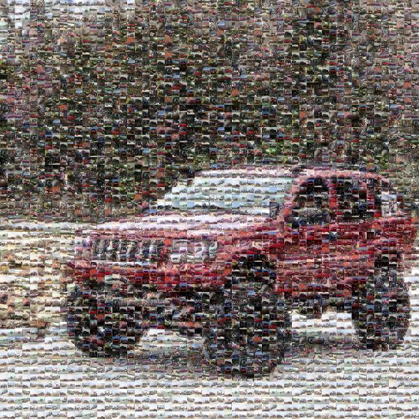 Jeep Cherokee (XJ) photo mosaic