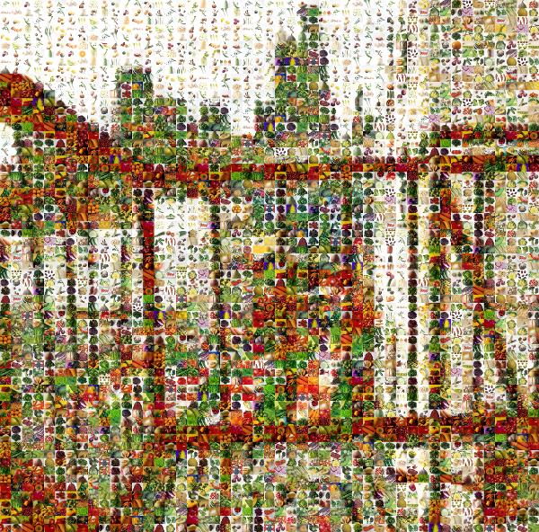City View photo mosaic