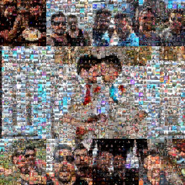 Couples' Collage photo mosaic