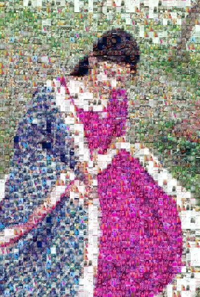 Sari photo mosaic