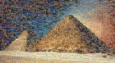 The Great Pyramid of Giza Egyptian pyramids Pyramid ScanPyramids Ancient Egypt Wallpaper Pyramids - Original Mix Monument Landmark Ancient history Sky Historic site Wonders of the world Unesco world heritage site Tourist attraction