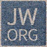 Logo JW.ORG Electric blue Text Font Line Rectangle Square Icon