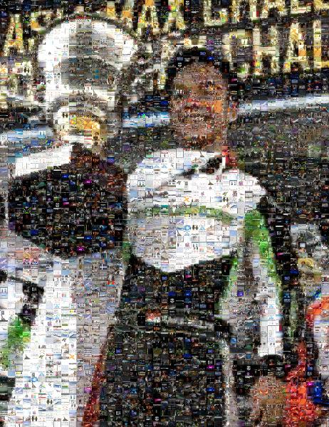 Championship photo mosaic