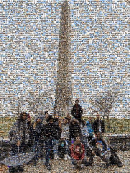 National Mall photo mosaic