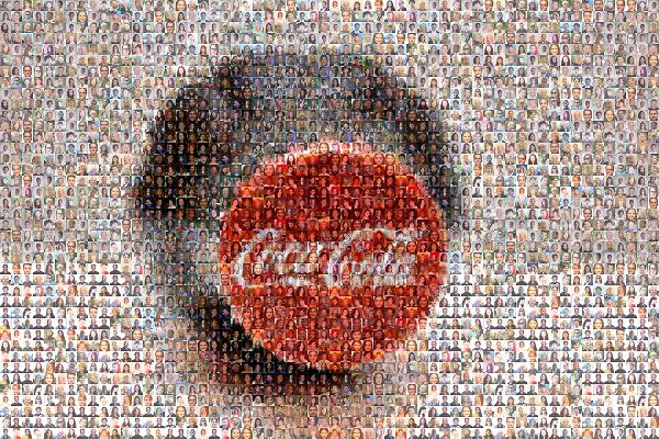 Coca-Cola photo mosaic