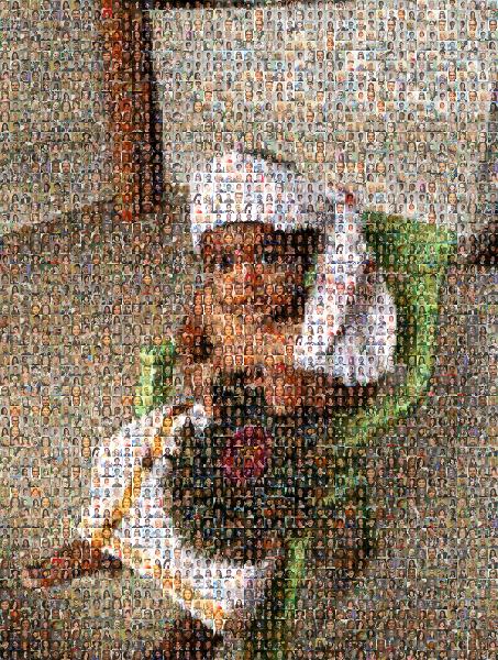 Headgear photo mosaic