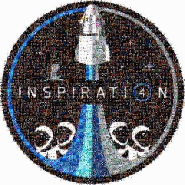 SpaceX Inspiration4 photo mosaic