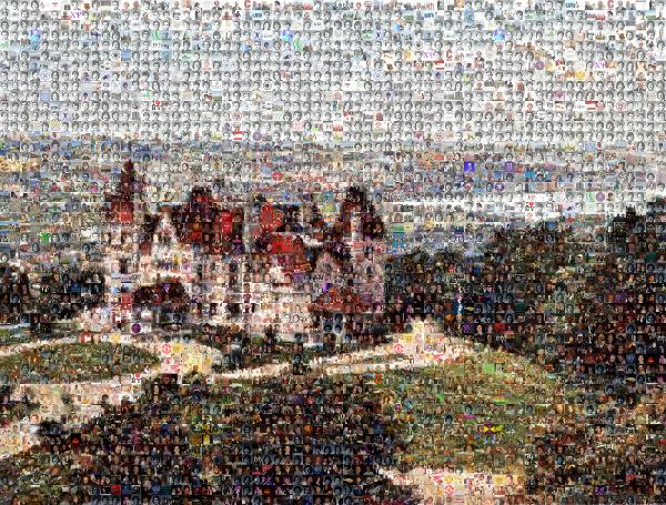 A History of Cornell photo mosaic