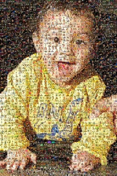 Smile photo mosaic