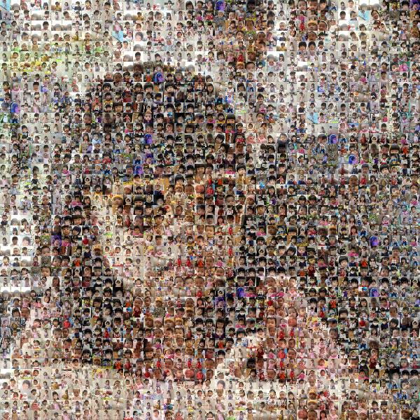 Goggles photo mosaic