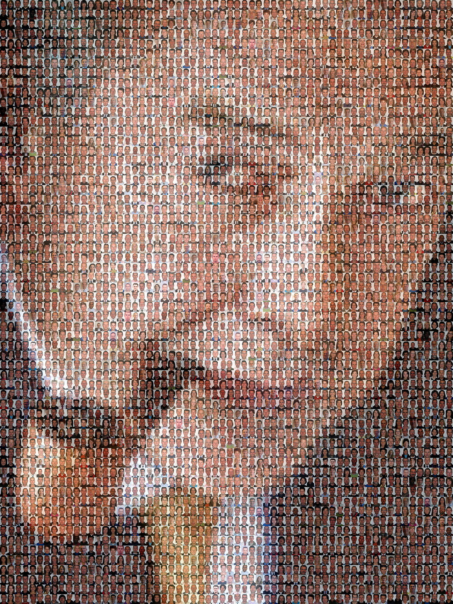 photo mosaic created using 639 business photos